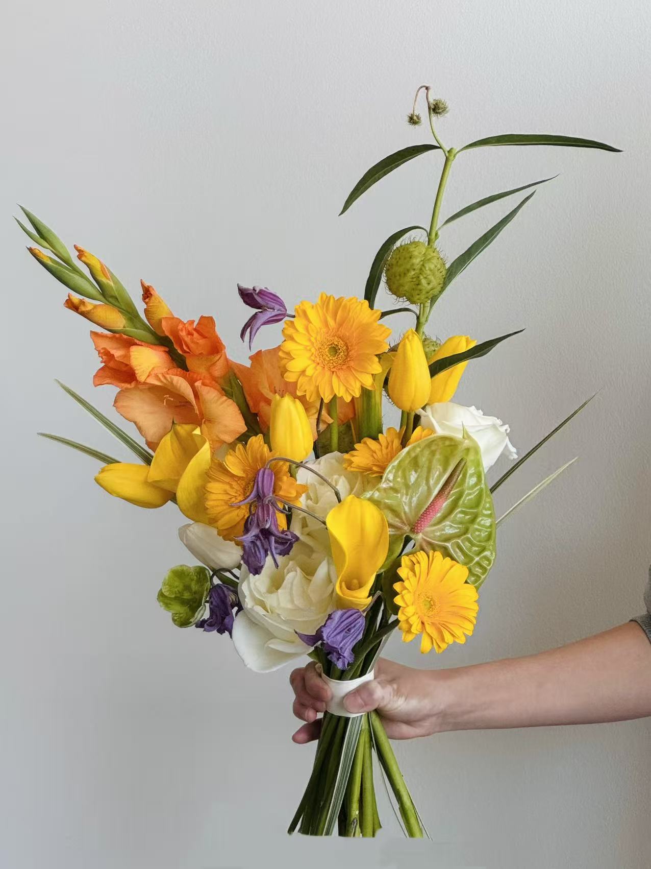 Colorful Bridal Bouquet