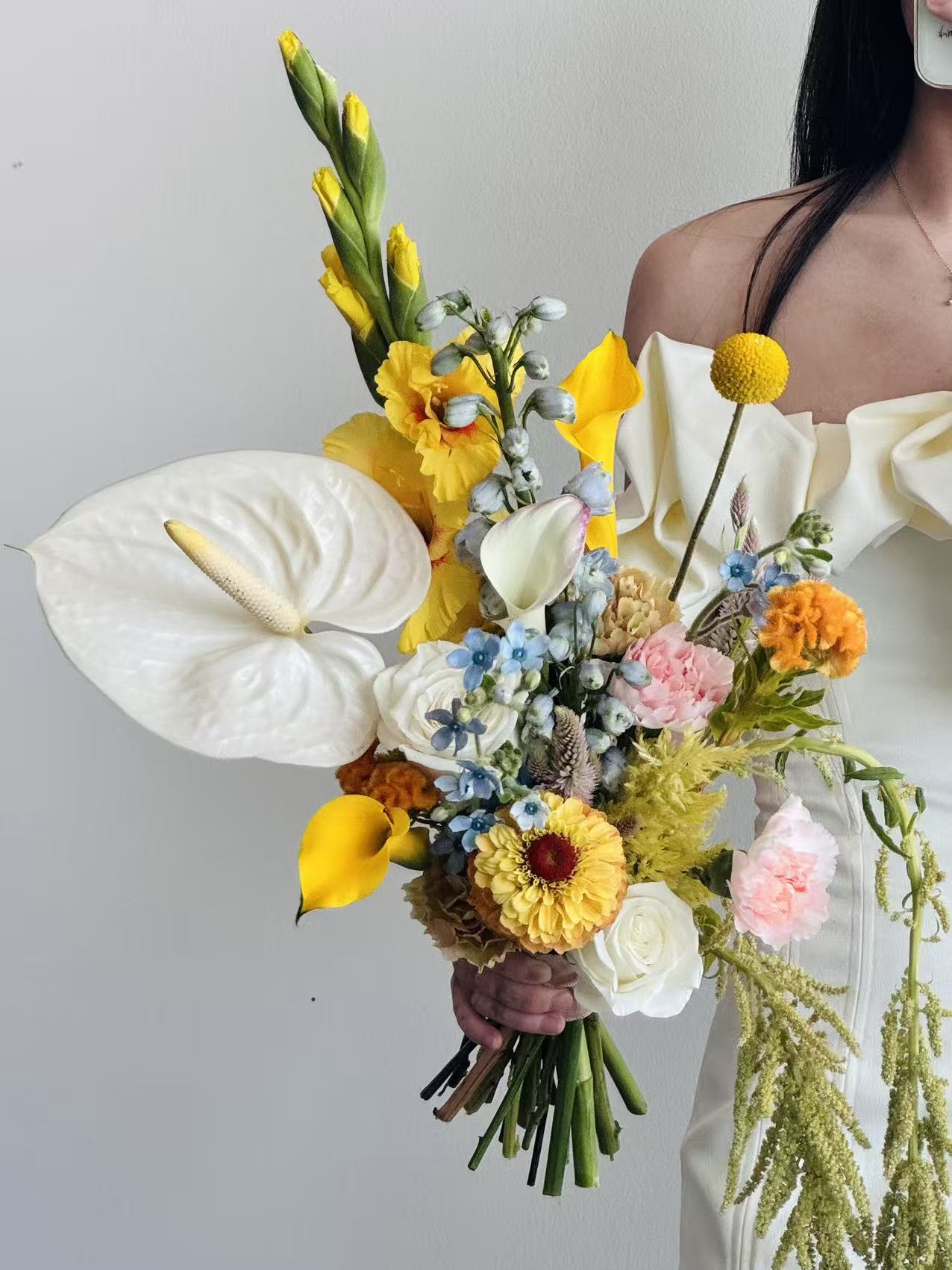 Colorful Bridal Bouquet